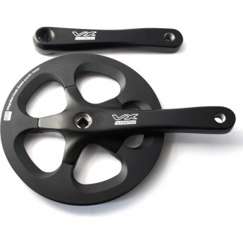 Шатуны SUNTOUR CW16-VX-S42 PB BDG 42T, 175мм, с двойной защитой, чёрные
