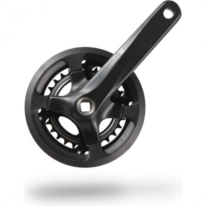 Шатуны SUNTOUR CW19-XCD-S110 DG 30T, 175мм, с двойной защитой, 9/10 скор, чёрные 7753 Шатуны SUNTOUR CW19-XCD-S110 DG 30T, 175мм, с двойной защитой, 9/10 скор, чёрные 7753