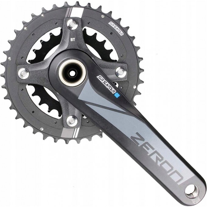 Шатуны SUNTOUR CW19-ZERON 1X AX-S-BT-32, звезда Zigzag 32T ст, 175мм, 1х10, 1х11 скор, черные 6907 Шатуны SUNTOUR CW19-ZERON 1X AX-S-BT-32, звезда Zigzag 32T ст, 175мм, 1х10, 1х11 скор, черные 6907