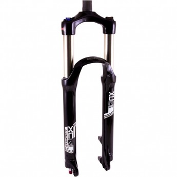 Вилка SUNTOUR SF14-XCR-AIR LOR DS 26", матовая черная, ход 120мм