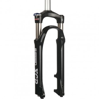 Вилка SUNTOUR SF16-XCR-AIR LO DS 24", матовая черная, ход 80мм